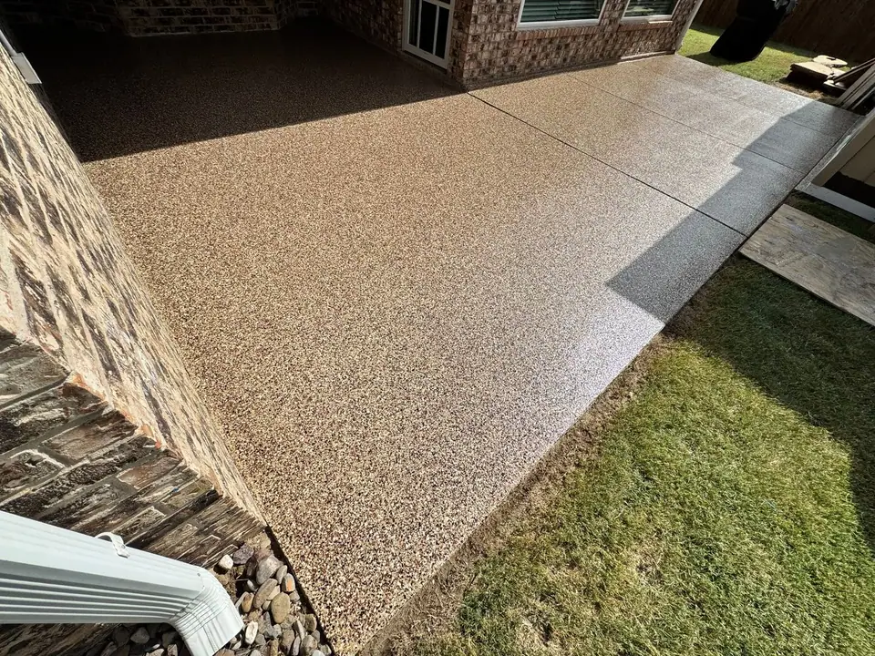 Planning a Patio Coating That Holds Up to West Texas Living project imagery