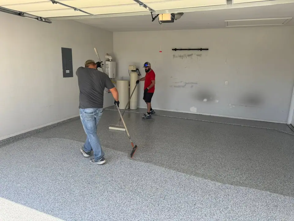 A crew that works together from prep through finish